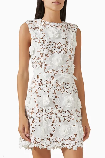 Daffodil Mini Dress in Lace