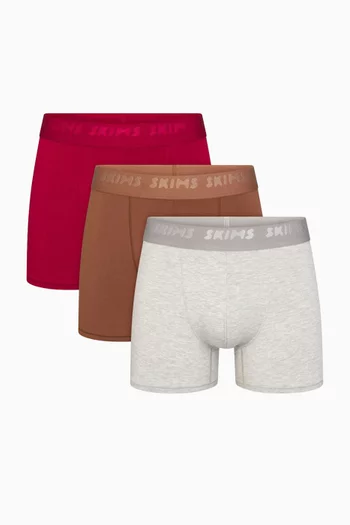 Stretch 3" Boxer Briefs, Set of 3