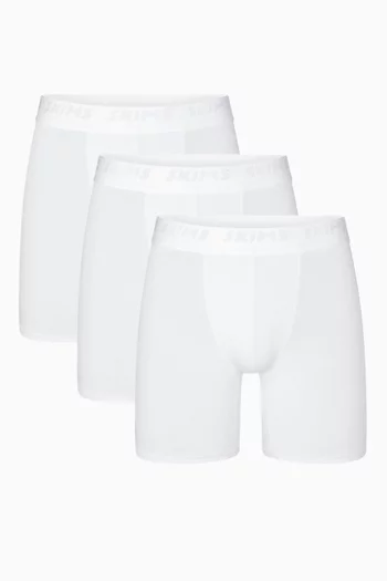 طقم بوكسر بحياكة داخلية 5 بوصات، 3 قطع