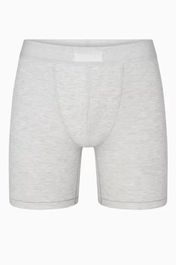 بوكسر بحياكة داخلية 5 بوصات قطن