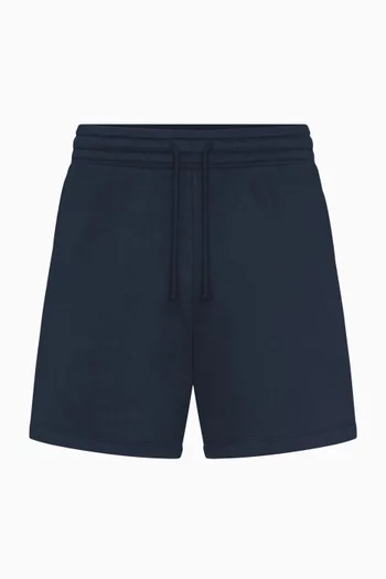 شورت مريح بقصة فضفاضة صوف