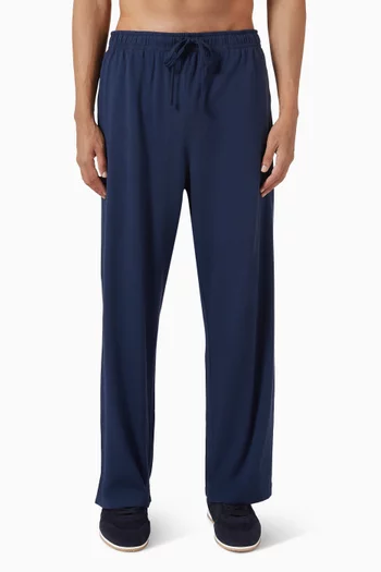 Jersey Lounge Relaxed Straight-leg Pants