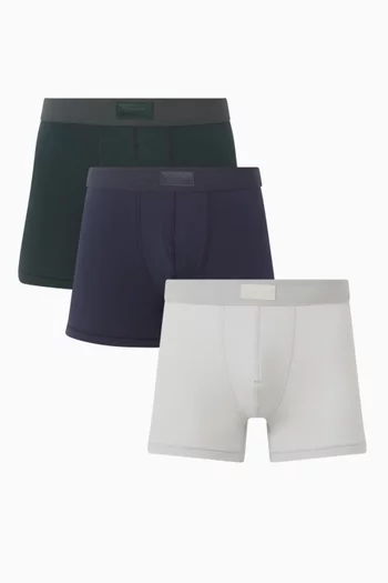 Cotton 3" Boxer Briefs, Set of 3