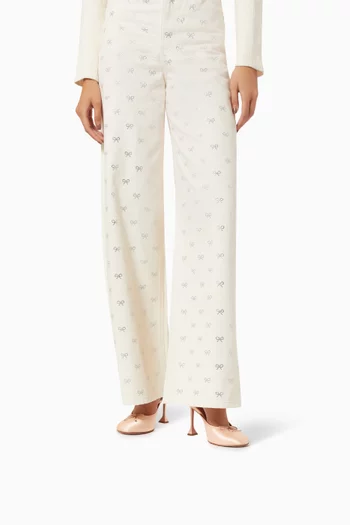 Lila 95 Mules in Satin