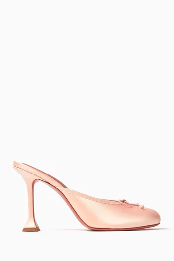 Lila 95 Mules in Satin