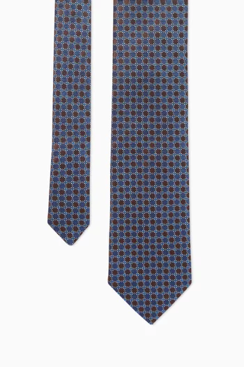 Floral Tie in Silk