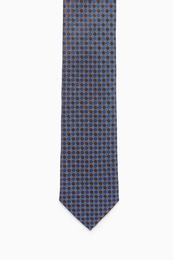 Floral Tie in Silk