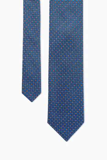 Floral Tie in Silk