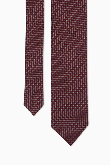 Floral Tie in Silk