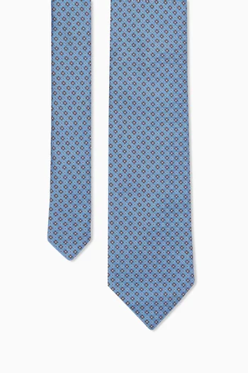 Floral Tie in Silk
