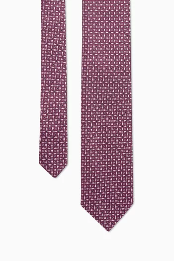Floral Tie in Silk
