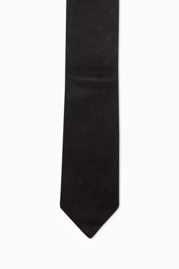Polka Dot Tie in Silk Grenadine