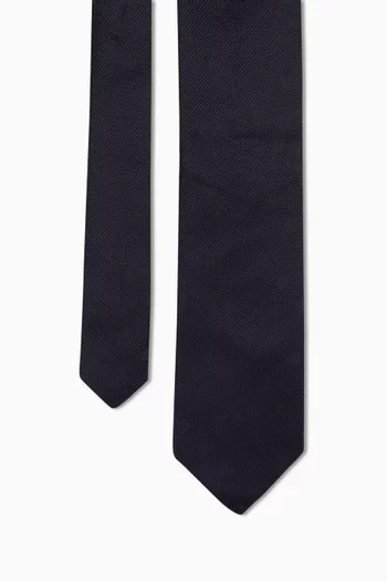 Polka Dot Tie in Silk Grenadine