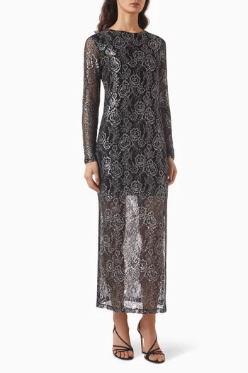 Yaspolima Maxi Dress in Lace