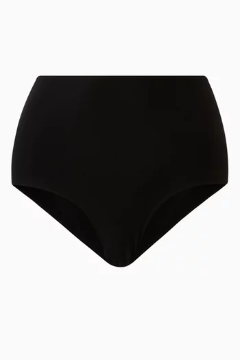 High-rise Bikini Briefs in Poly Lycra