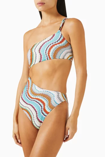 One-shoulder One-piece Swimsuit