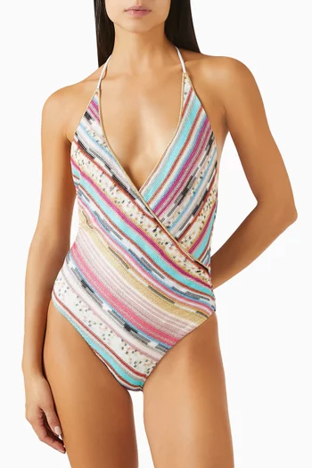 Open-back One-piece Swimsuit