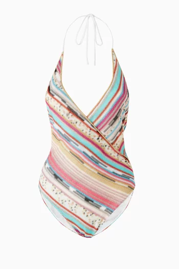 Open-back One-piece Swimsuit