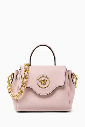 Small La Medusa Top-handle Bag in Calf Leather