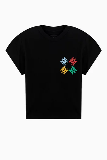 Ma Quad Scribble T-shirt in Cotton