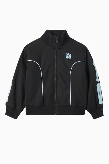 Bones Logo Jacket in Cotton-blend