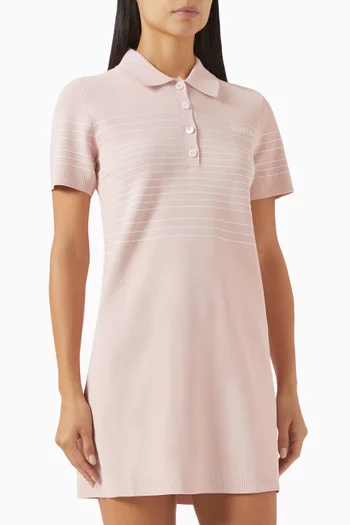 Logo Mini Dress in Jersey