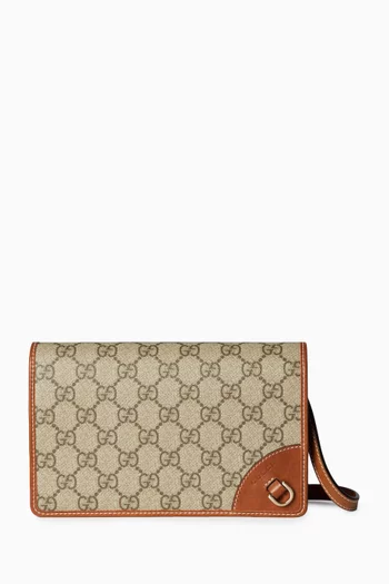 Super Mini Shoulder Bag in GG Canvas
