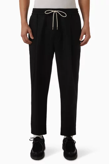 Le Pantalon Cropped Pants in Wool-blend