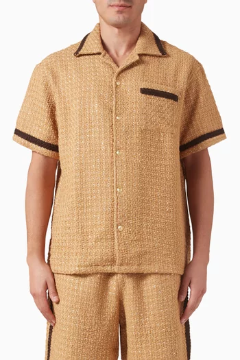 La Chemise Shirt in Tweed