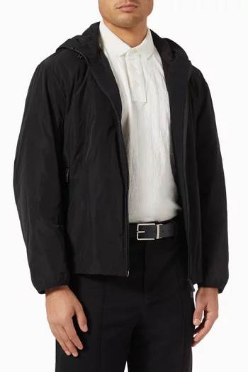 AX Logo Double-buckle Belt