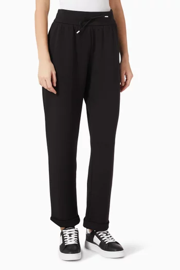 Rhinestone Logo Sweatpants in Knit