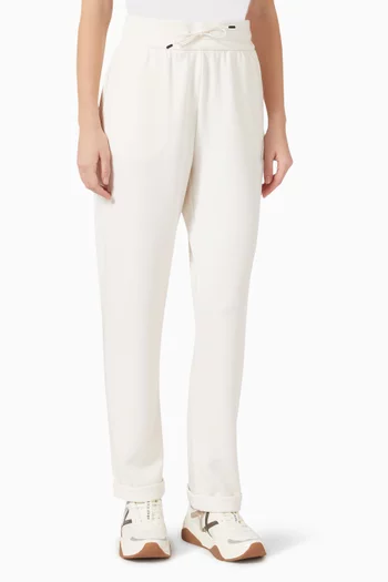 Rhinestone Logo Sweatpants in Knit