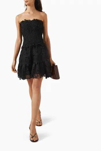 Tiffany Mini Dress in Lace