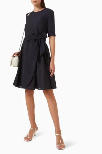 Icon Side-tie Mini Dress