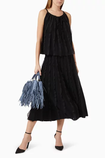 Ruched Top in Viscose Knit