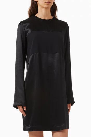 Dawn to Dusk Dress in Satin