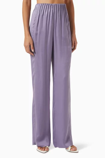 Icon Chevron Pants in Acetate-blend