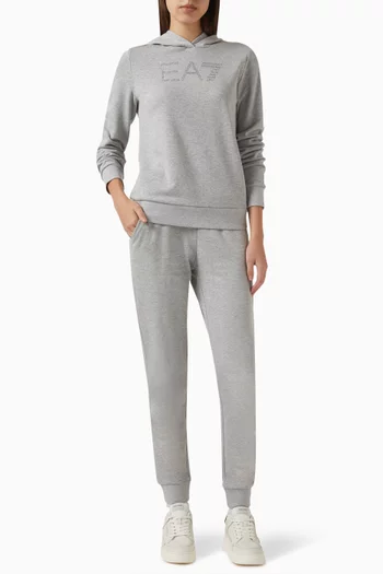 Strass Logo Sweatpants