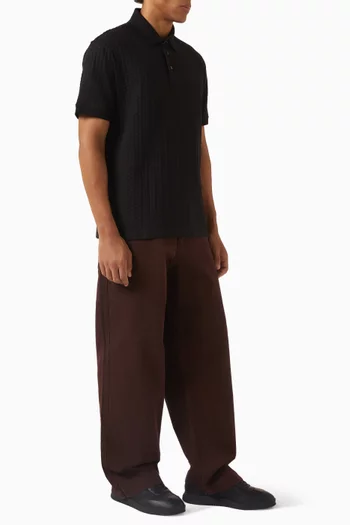 تي شيرت بولو جاكار قطن