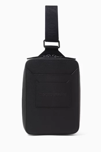 حافظة كروس بشعار الماركة جلد عجل