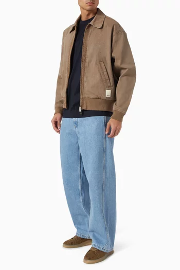 Zip Jacket in Cotton