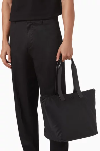 Eagle Logo Tote Bag in Nylon