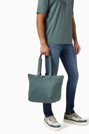 Eagle Logo Tote Bag in Nylon