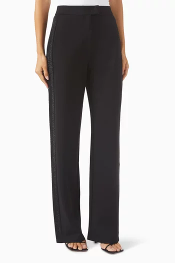 Strass-embellished Pants