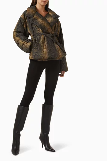 Hooded Sleeping Bag Oversized Jacket