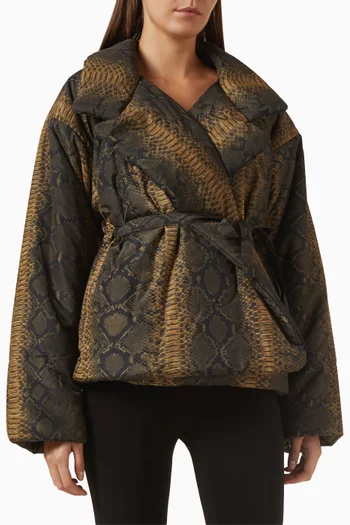 Hooded Sleeping Bag Oversized Jacket