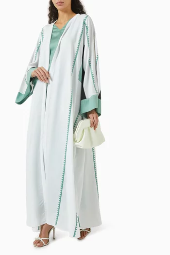 3-piece Abaya Set in Cotton