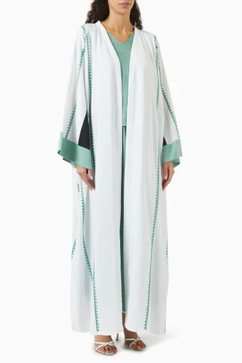3-piece Abaya Set in Cotton