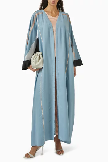 3-piece Abaya Set in Cotton