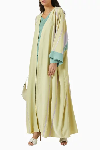 3-piece Abaya Set in Cotton